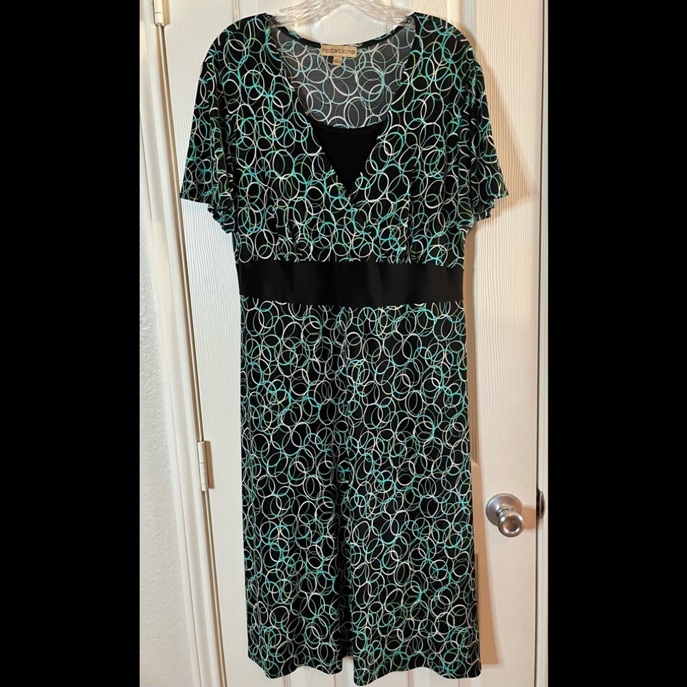 Notations Dress, Size L